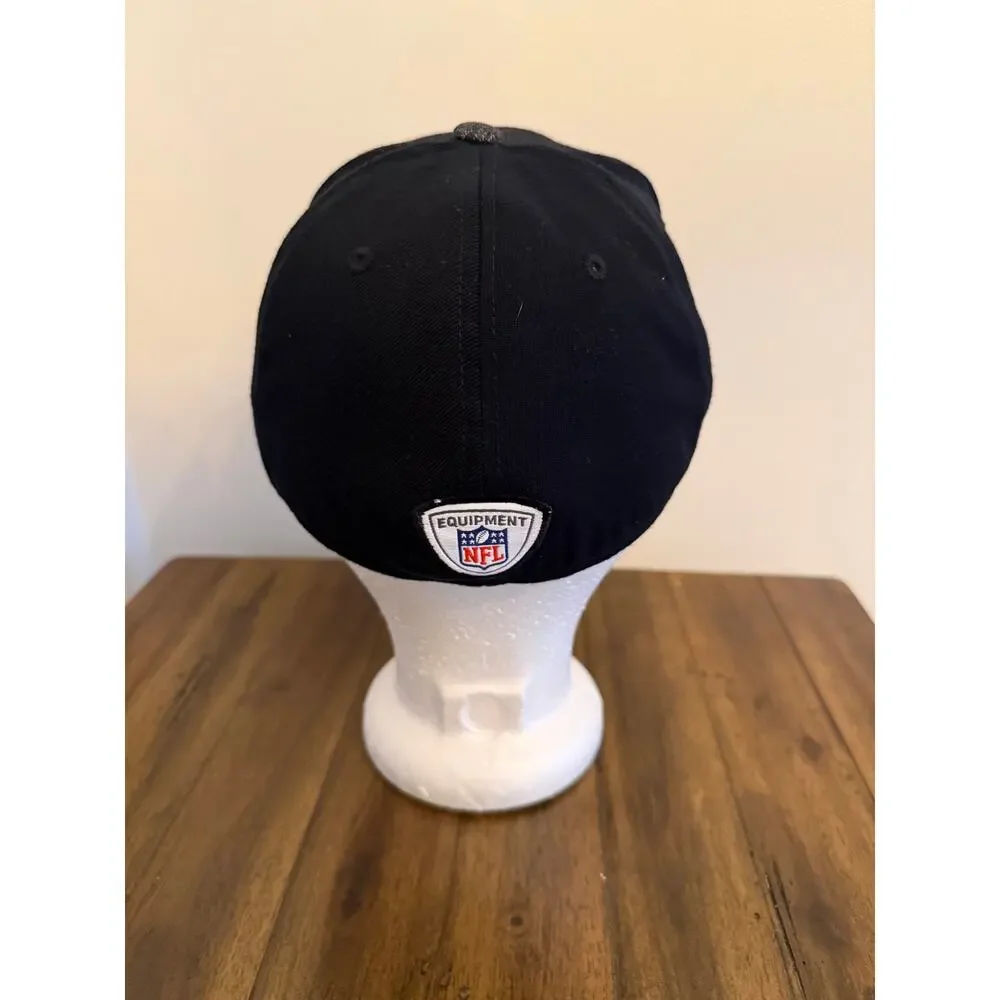 Reebok NFL Sideline Cincinnati Bengals Embroidered Black Fitted L/XL